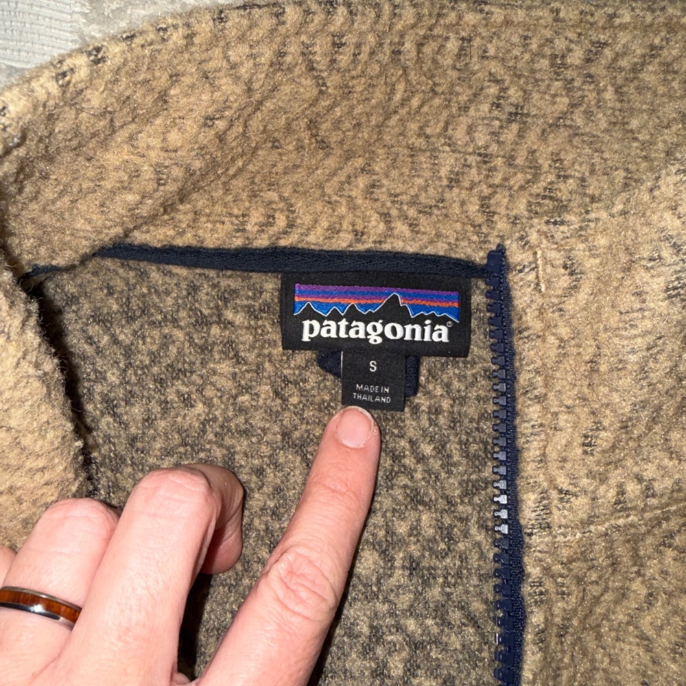 Patagonia Woolyester Fleece Pullover size Small - Picture 3 of 4